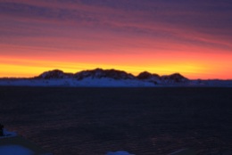 Sunset at Palmer Station Antarctica